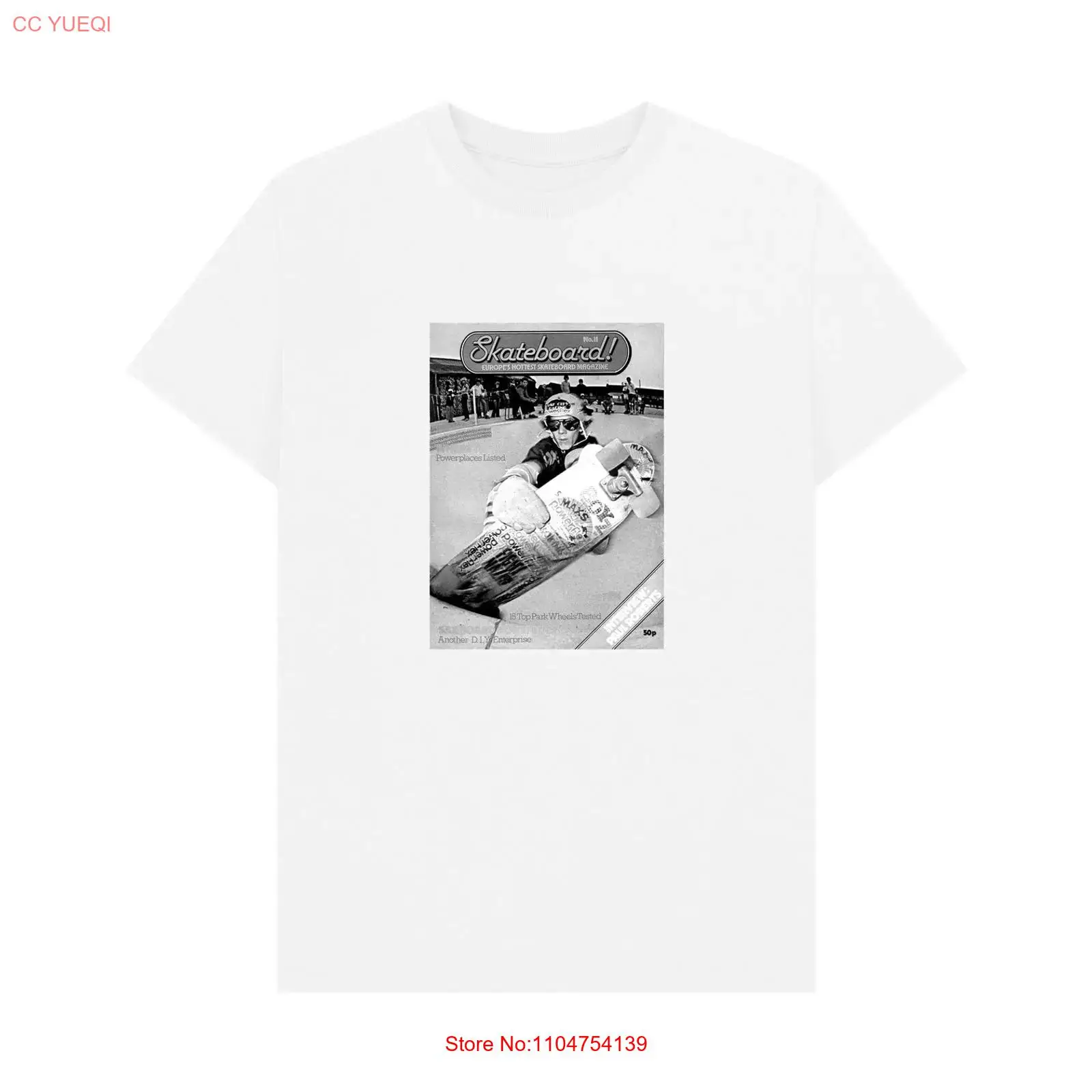 Vintage Fashion Magazine - プレミアム公式スケートボードマガジン Powerplaces Tシャツ ヴィンテージ ウォッシュド ファッション