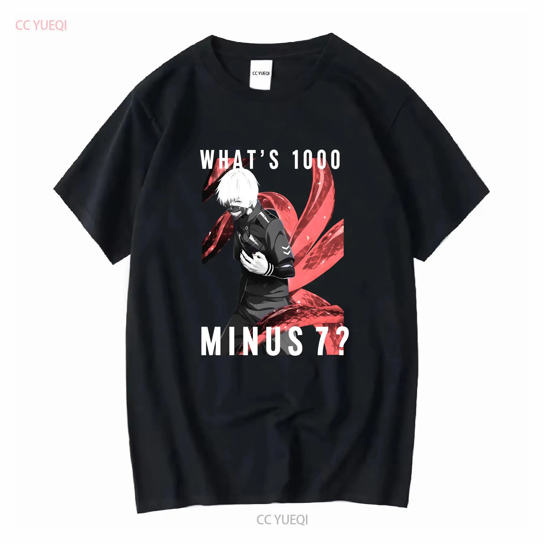 Vintage Fashion Tokyo - 東京グール メンズ Tシャツ What's 1000 Minus