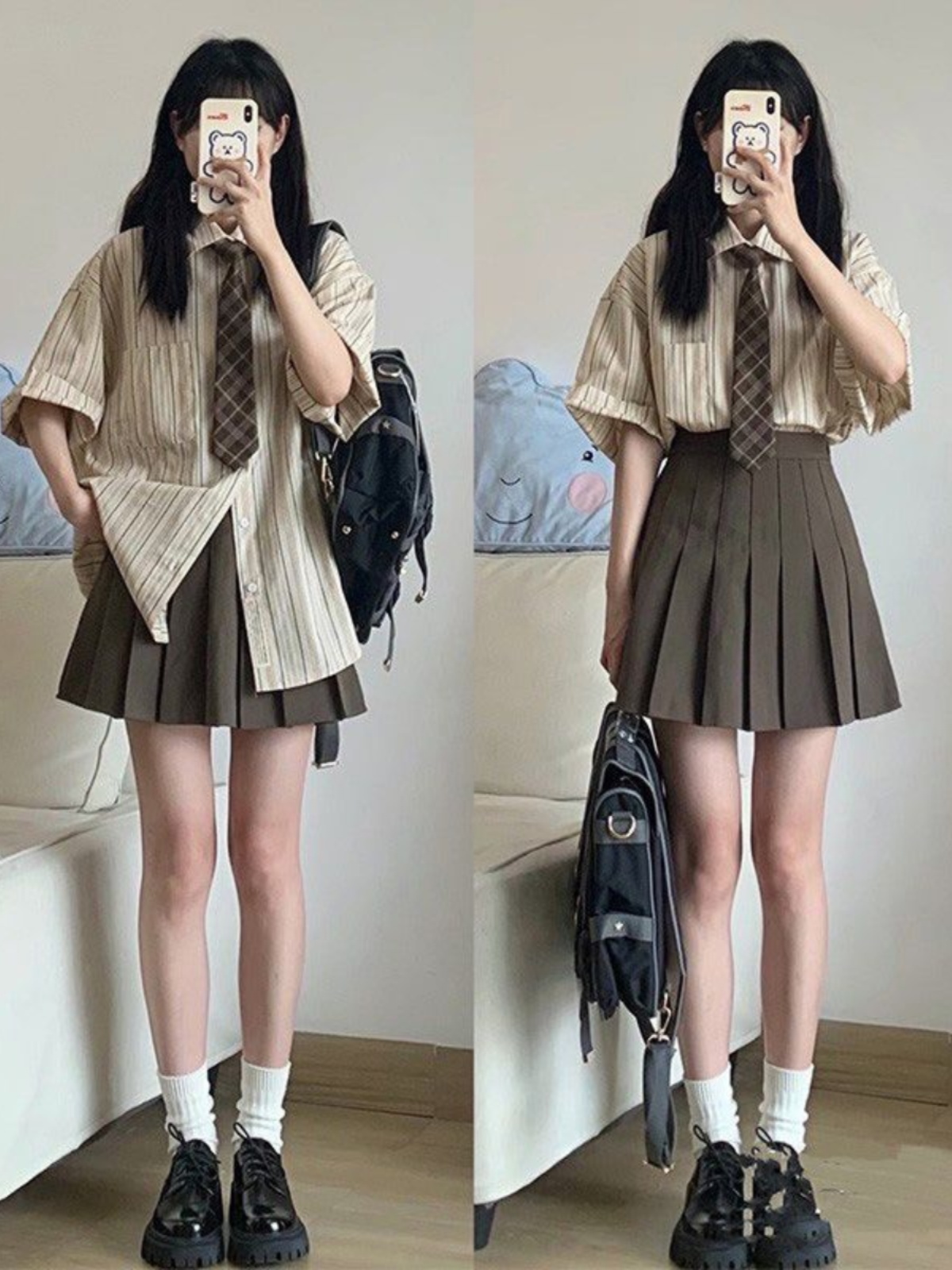 Vintage Fashion Years - シックなストライプシャツ女性のミニチュアプロフェッショナル夏ファッショナブルなデザイン韓国スタイルカレッジヴィンテージ小さいサイズネック