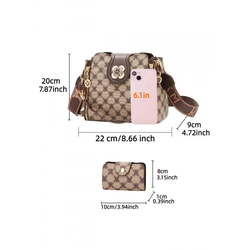 ヴィンテージ風レタープリントショルダーバッグ、ファッショナブ - Vintage Fashion Prints のレビューと価格