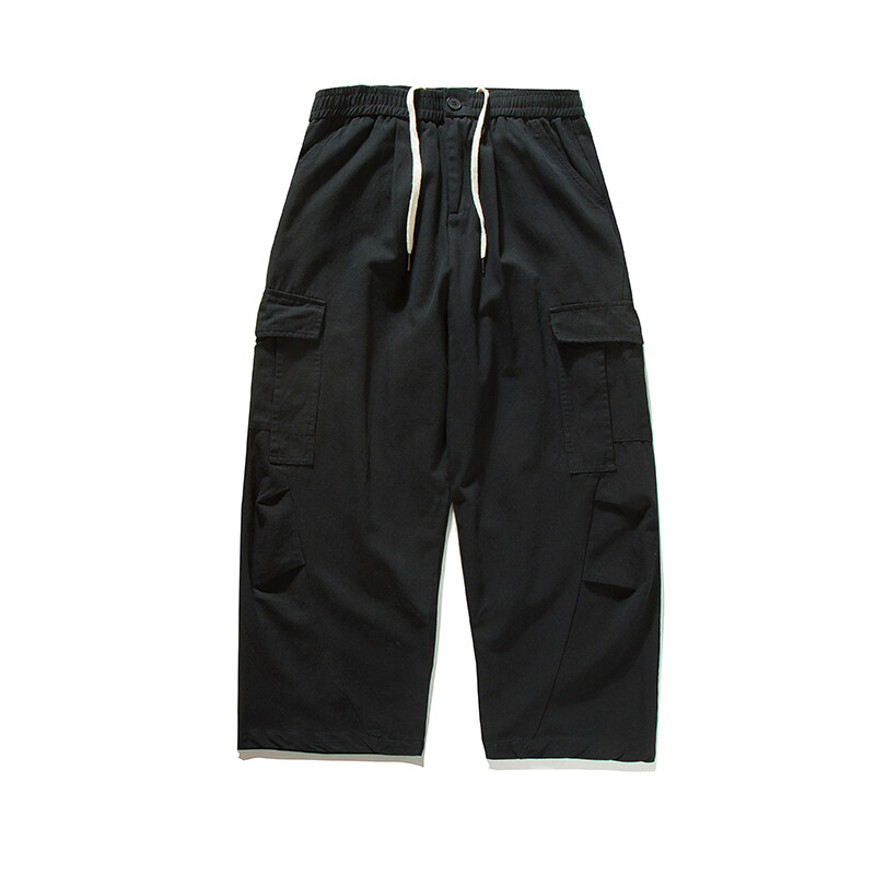 男性ストリートファッションヴィンテージルーズカジュアルワイド - Vintage Fashion Style Men のレビューと価格