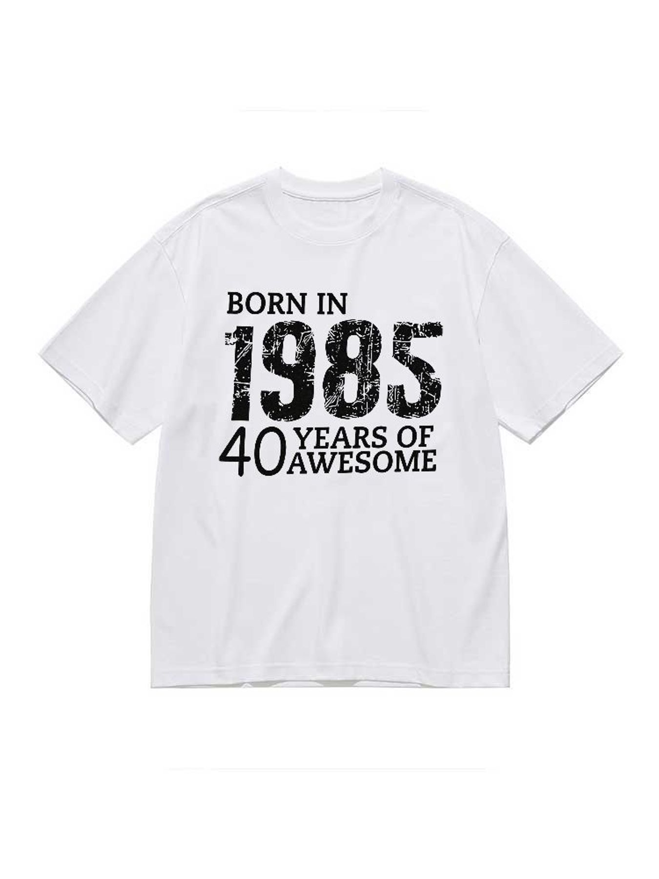 1985年生まれ、40年間素晴らしいグラフィックTシャツを提 - Vintage Fashion Years のレビューと価格