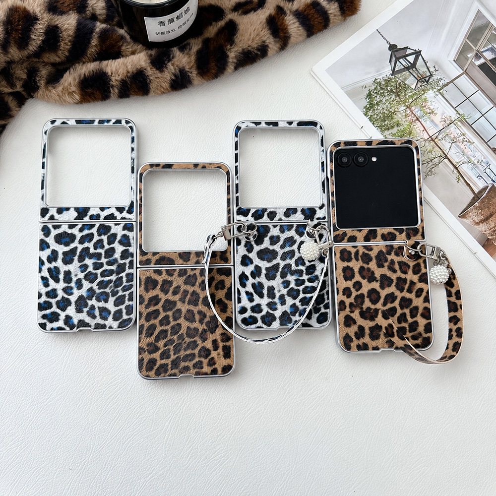 ヒョウ柄折りたたみフリップ電話ケース Motorola Ra - Vintage Fashion Women Dresses のレビューと価格