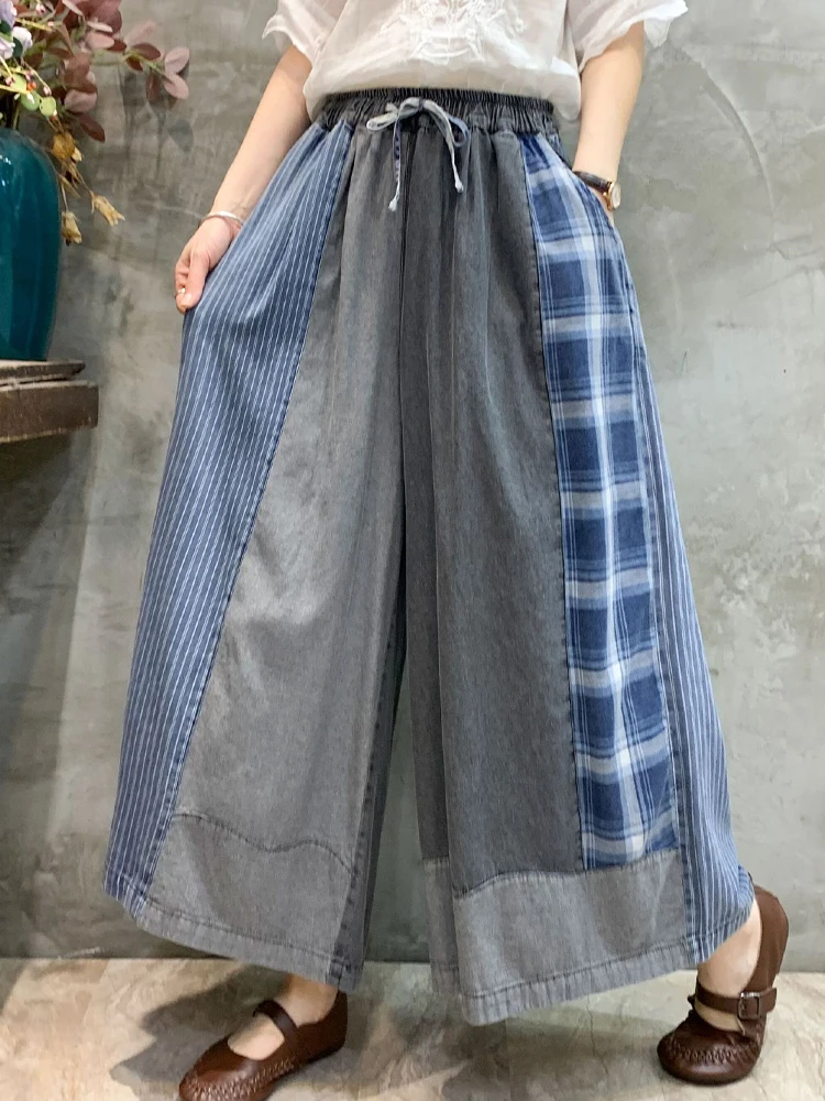 Amax luluE 秋のファッションプラスサイズのデニムパ - Vintage Fashion Plus Size のレビューと価格