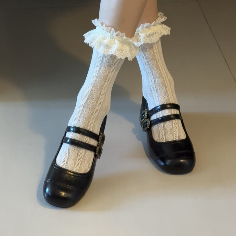 ヴィンテージ厚底ヒールレディースメリージェーンシューズファッ - Vintage Fashion Women Dresses のレビューと価格