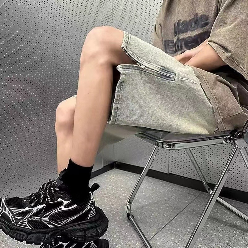 メンズ マッドカラー デニムショーツ 5インチ ヴィンテージ - Vintage Fashion Instagram のレビューと価格