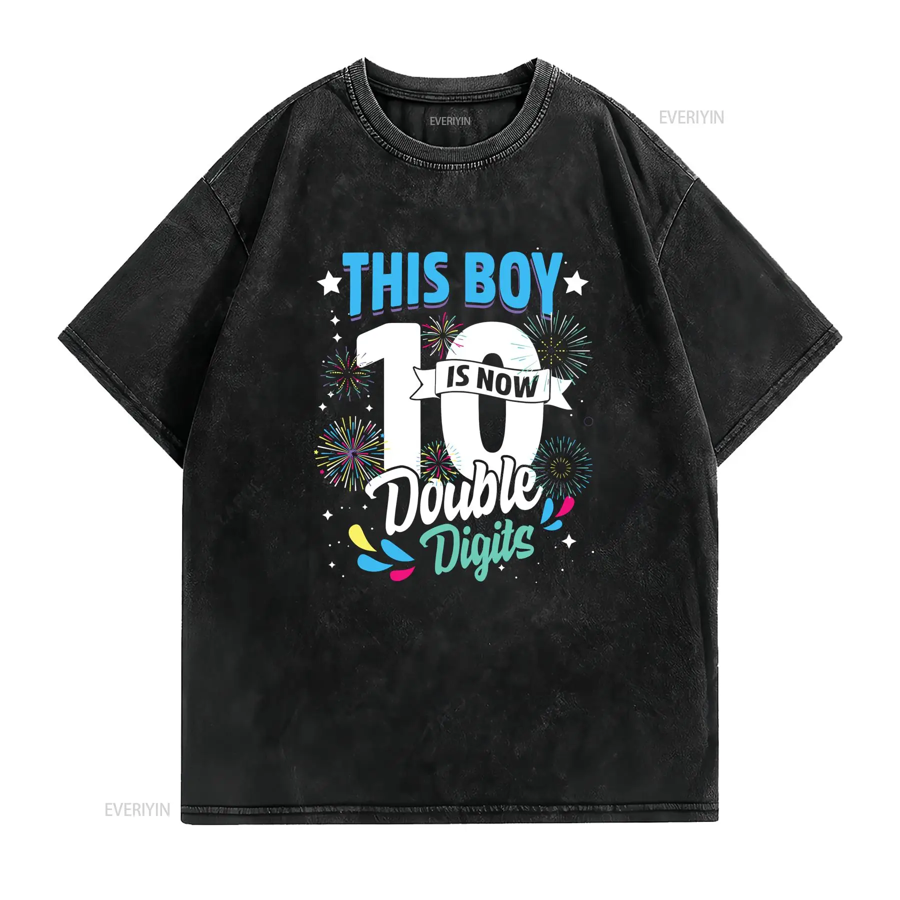 男の子の誕生日 10 歳 この男の子は今二桁の数字です T  - Vintage Fashion Years のレビューと価格