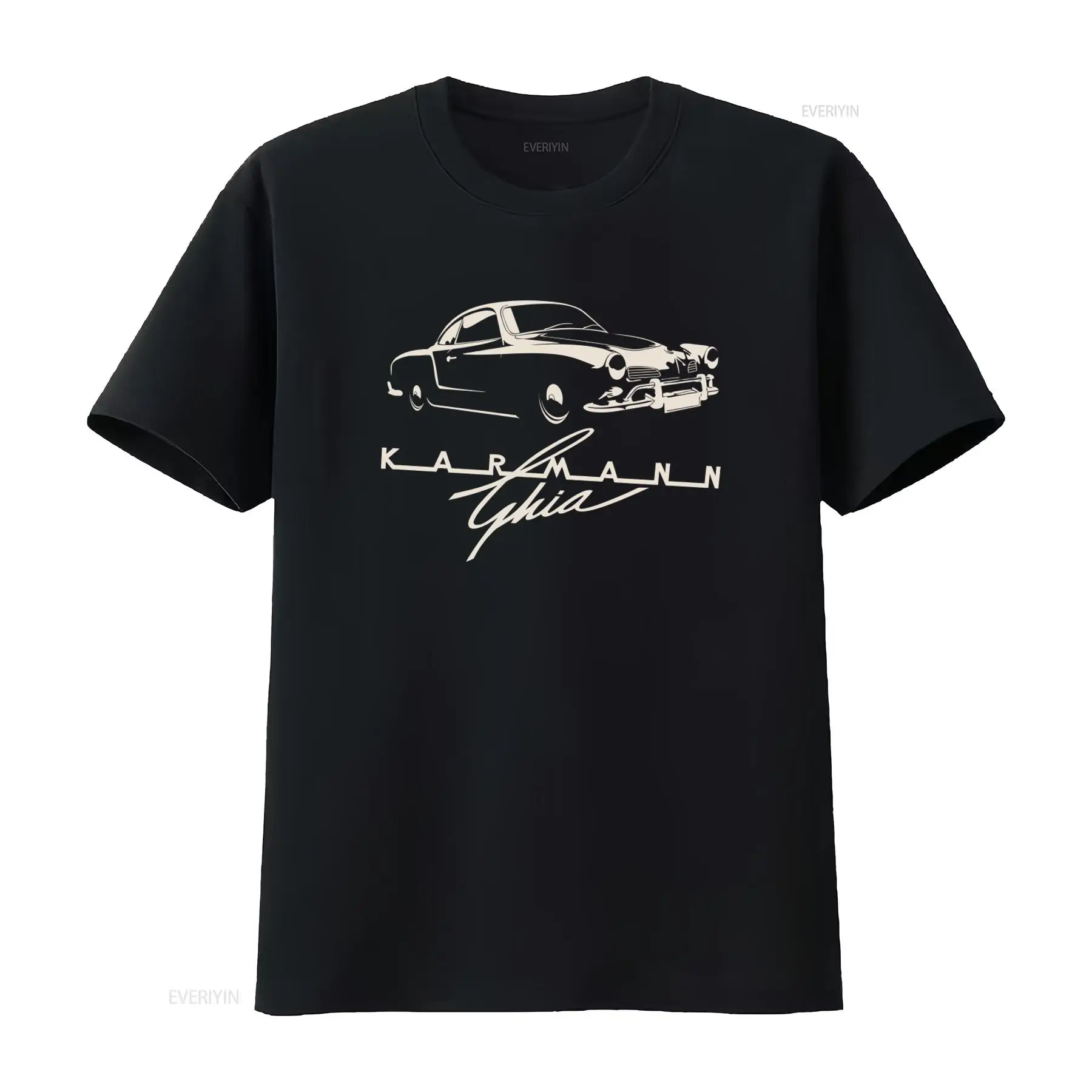 ヴィンテージレトロカーマンギアクラシックカー Tシャツホット - Vintage Fashion Style Men のレビューと価格