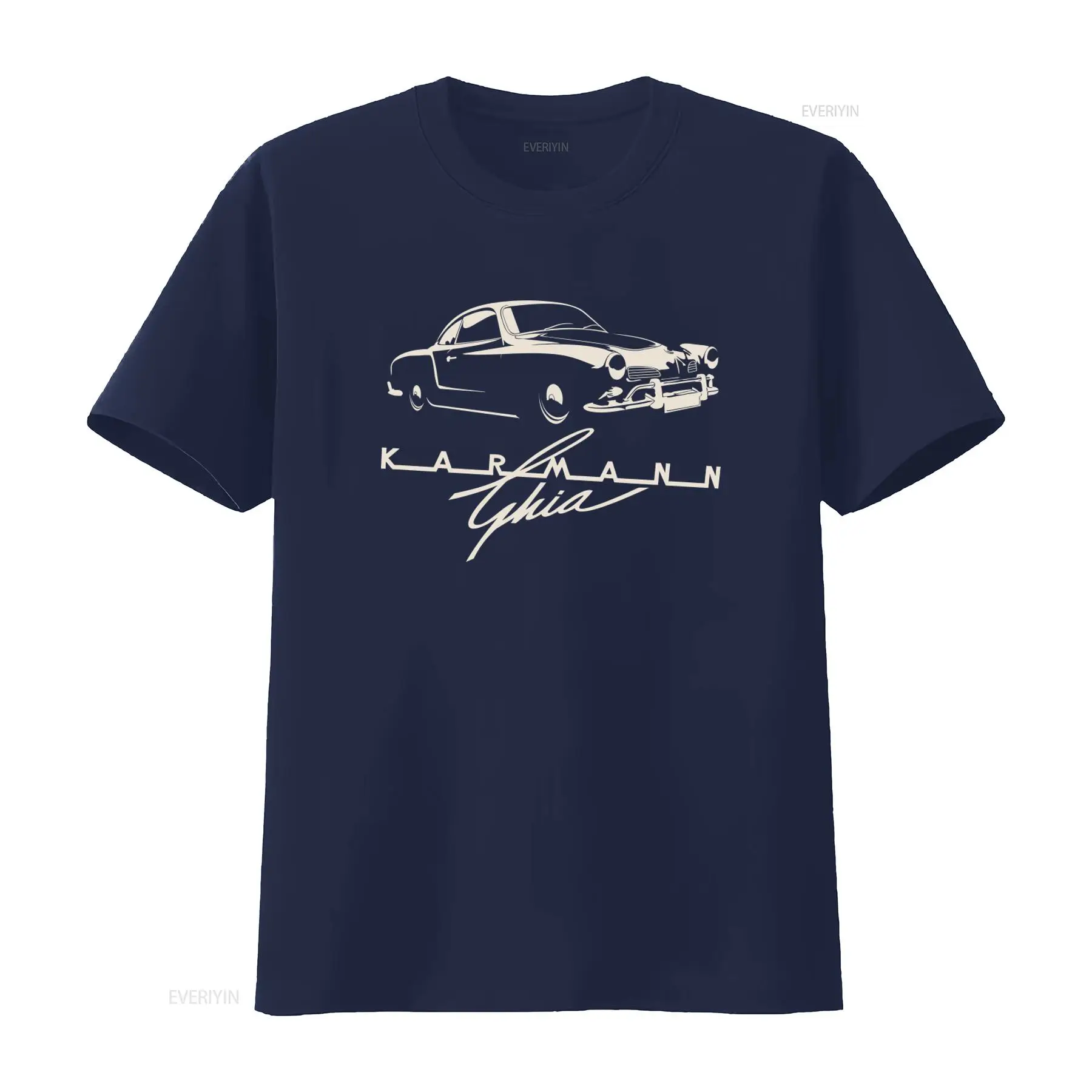 ヴィンテージレトロカーマンギアクラシックカー Tシャツホット - Vintage Fashion Style Men のレビューと価格