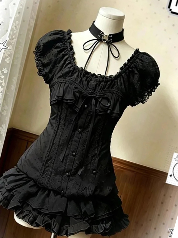 ヴィンテージ風バブル半袖シャツ レディース 夏 2026 新 - Vintage Fashion Years のレビューと価格