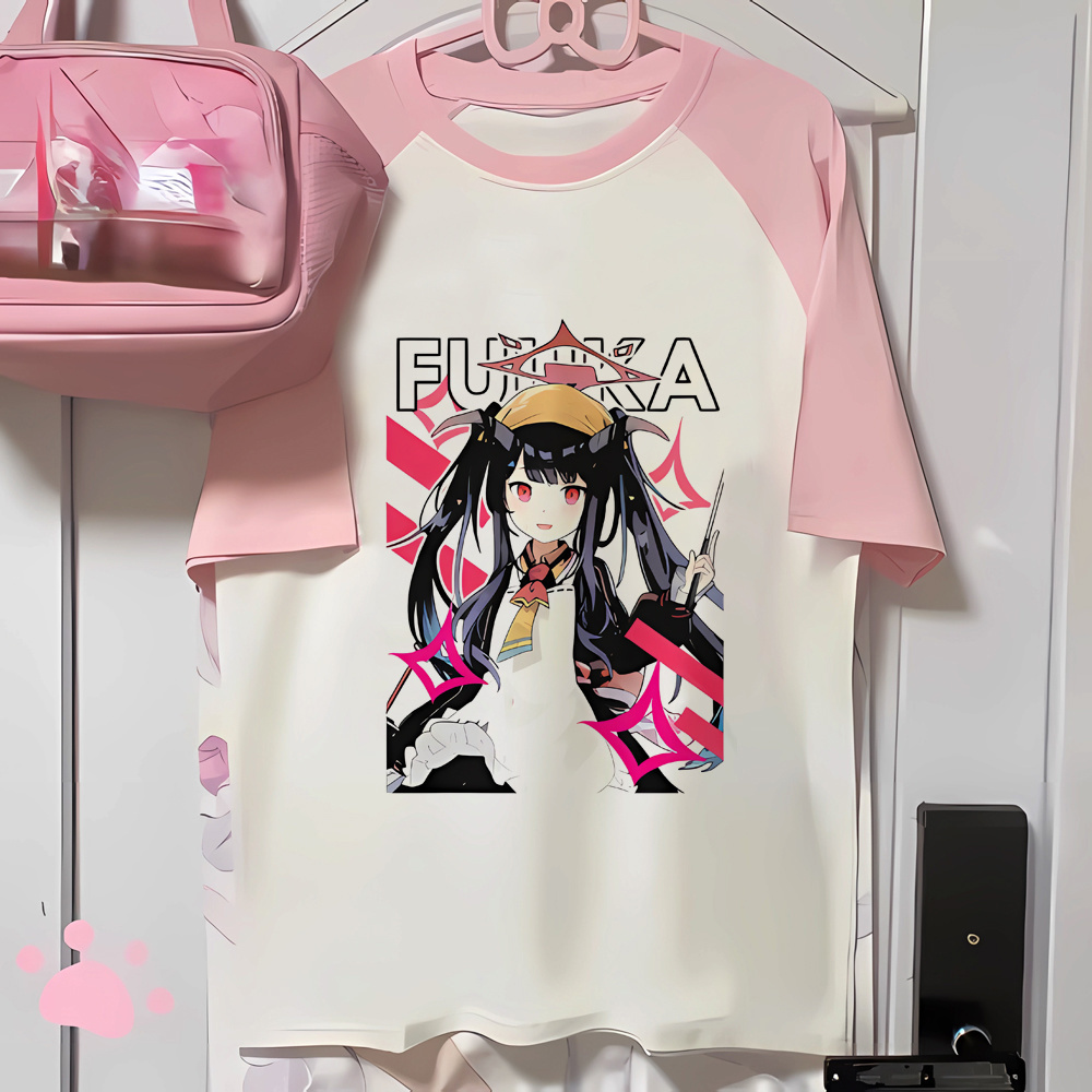ブルーアーカイブトップTシャツガールヴィンテージキュートコア - Vintage Fashion Archive のレビューと価格