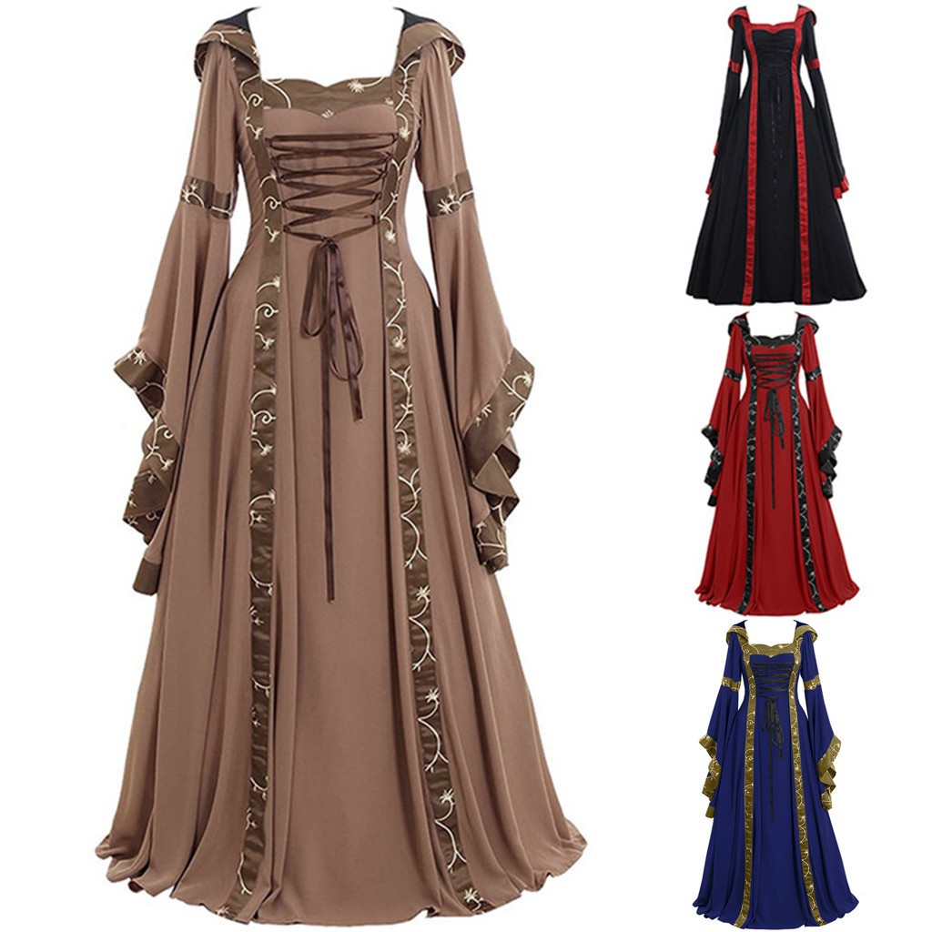 女性のハロウィンドレッシングファッションビッグスイングドレス - Vintage Fashion Women Dresses のレビューと価格