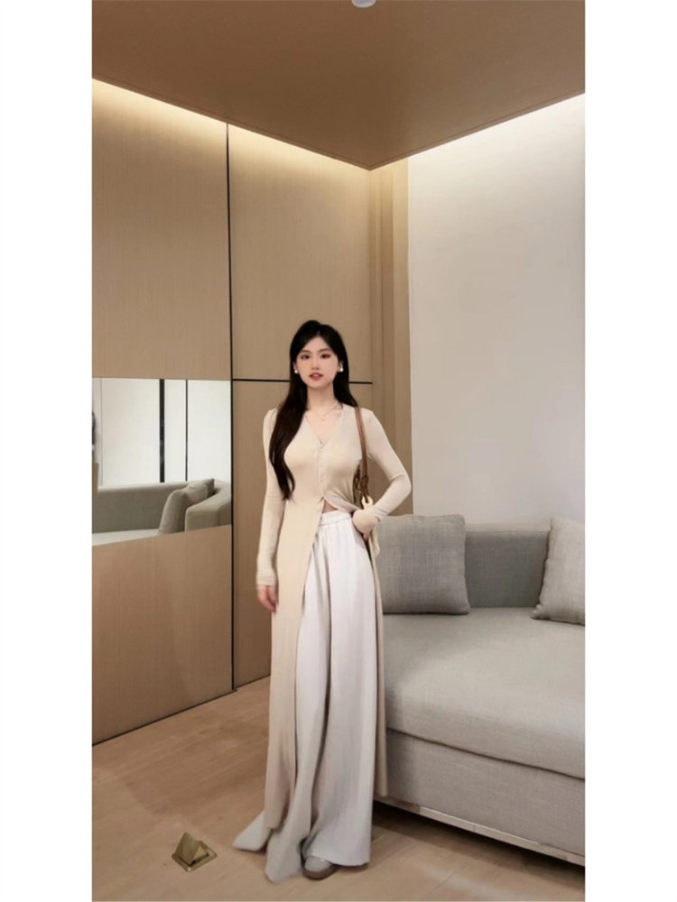 美術学生風ヴィンテージロングコート＆パンツセット レディース - Vintage Fashion Years のレビューと価格