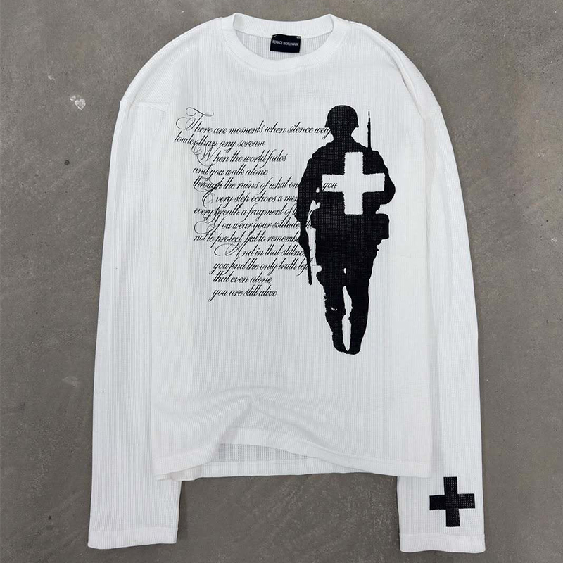 ファッション原宿秋ストリートトレンドヴィンテージプリントラウ - Vintage Fashion Prints のレビューと価格