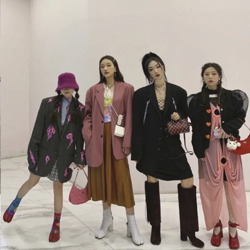 2026 ヴィンテージ春のファッションスプリットトゥ女性パン - Vintage Fashion Women Dresses のレビューと価格