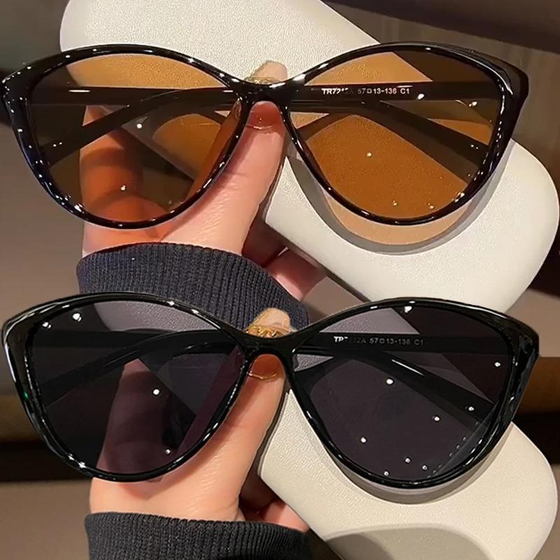 1Pc レトロフレームキャットアイサングラス女性トレンディヴ - Vintage Fashion Images のレビューと価格